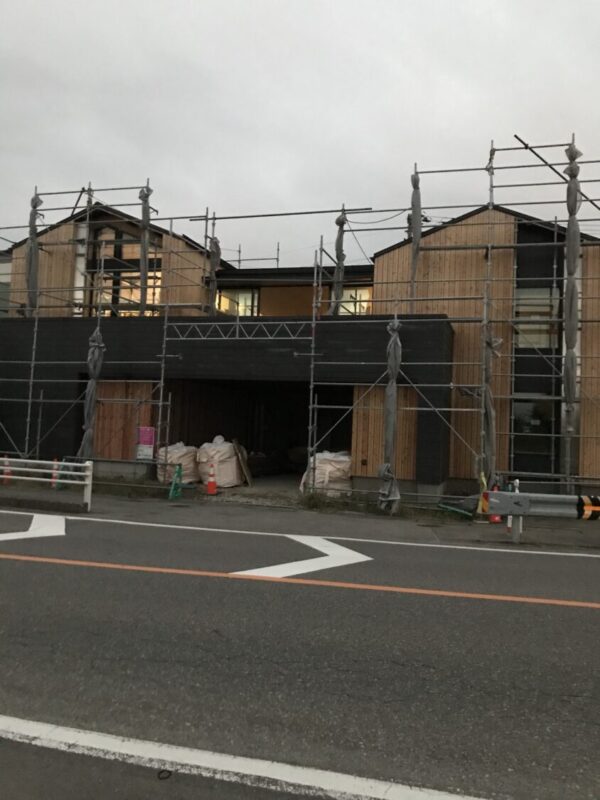 新潟市の戸建て新築工事完成！ありがとう御座いました